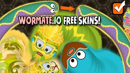 wormate.io free skins