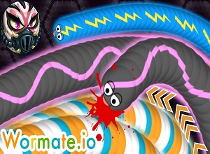 Powerful Worm with Wormateio Power Ups